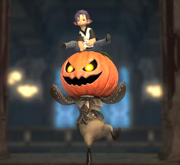 Ambulario pumpkin mount ffxiv